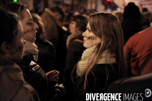 Grande marche du 11 janvier contre les attentats terroristes.