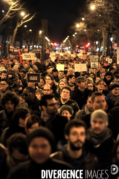 Grande marche du 11 janvier contre les attentats terroristes.