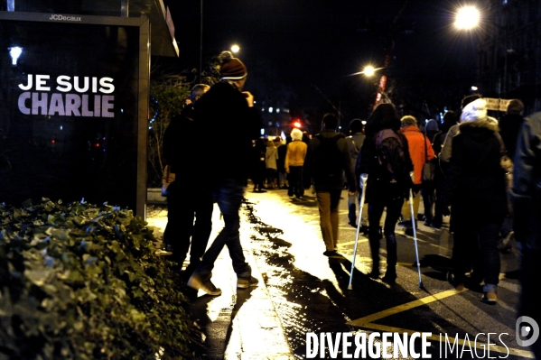 Grande marche du 11 janvier contre les attentats terroristes.