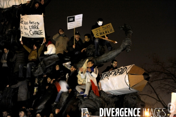 Grande marche du 11 janvier contre les attentats terroristes.