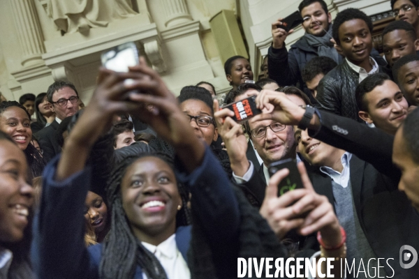 Voeux à l éducation, François Hollande à la Sorbonne