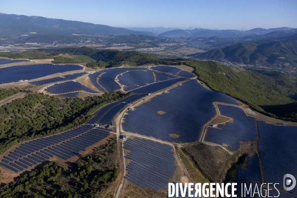 Parc solaire de la Colle des Mees