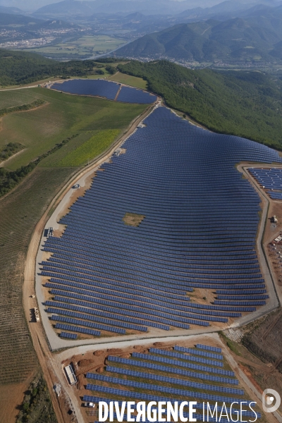 Parc solaire de la Colle des Mees