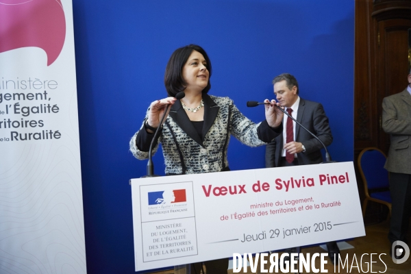 Sylvia Pinel , Voeux à la presse et aux acteurs de la construction