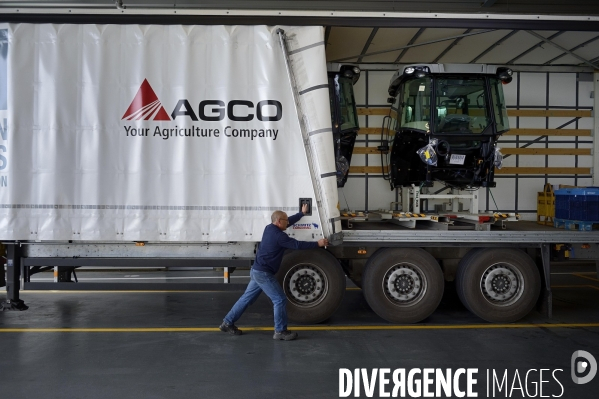 Usine Agco de fabrication des tracteurs Massey Ferguson