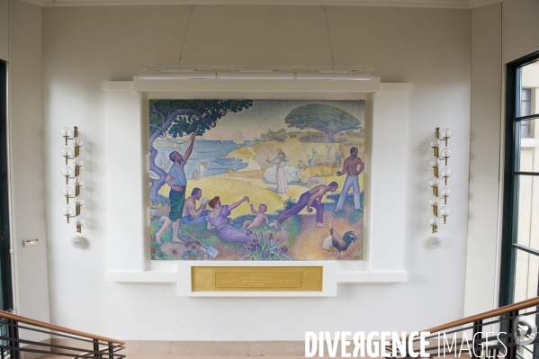 Archives : art contemporain. Au Temps d Harmonie de Paul Signac