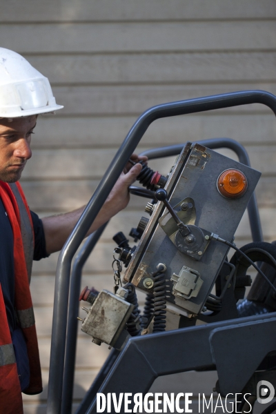 Chantier #2 / Pose d un enrobé