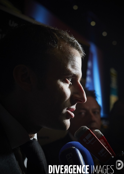 Emmanuel Macron Salon des entrepeneurs