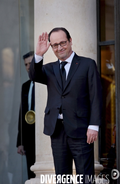 François Hollande recoit Alexis Tsipras