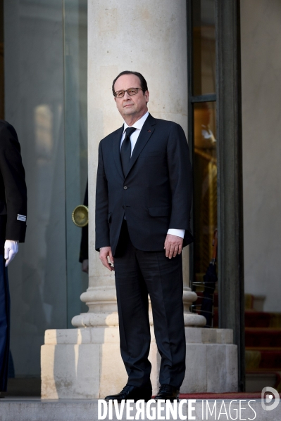 François Hollande recoit Alexis Tsipras