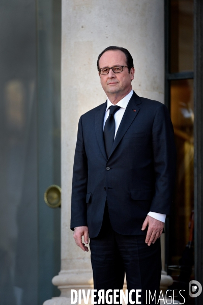 François Hollande recoit Alexis Tsipras