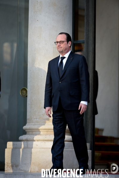 François Hollande recoit Alexis Tsipras