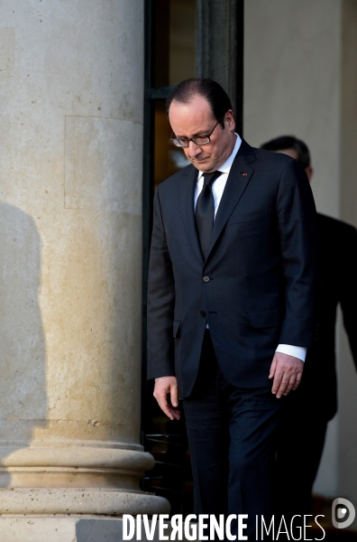 François Hollande recoit Alexis Tsipras