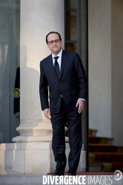 François Hollande recoit Alexis Tsipras