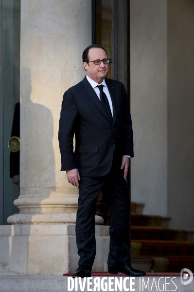 François Hollande recoit Alexis Tsipras