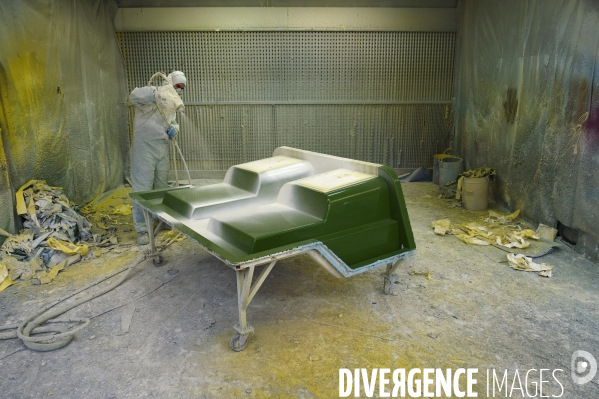 PIV Composite, fabrication en matériaux composites.