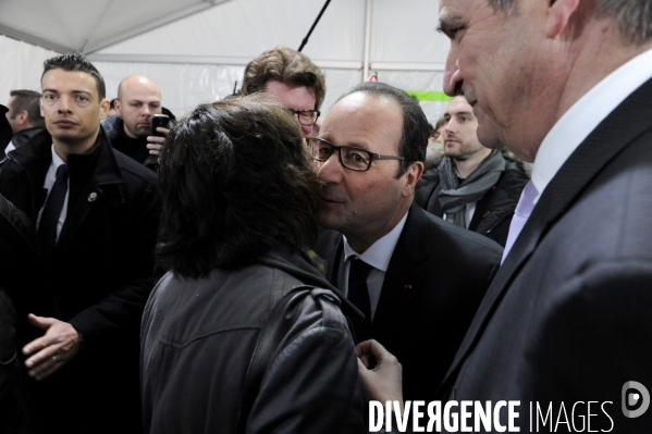 Déplacement de François HOLLANDE en Corrèze