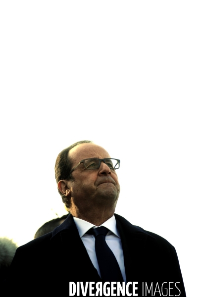 Déplacement de François HOLLANDE en Corrèze