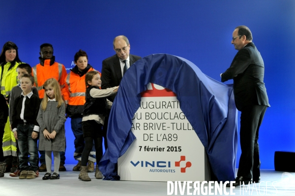 Déplacement de François HOLLANDE en Corrèze