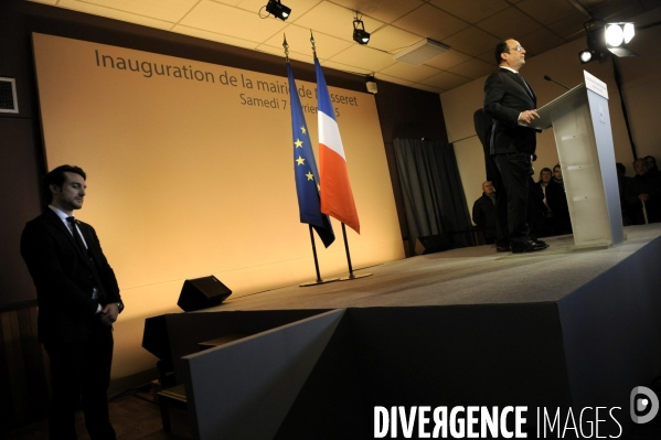 Déplacement de François HOLLANDE en Corrèze