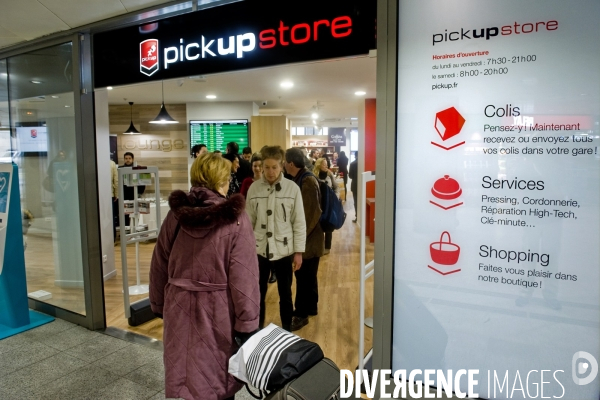 Le Pickup store de la gare Saint Lazare