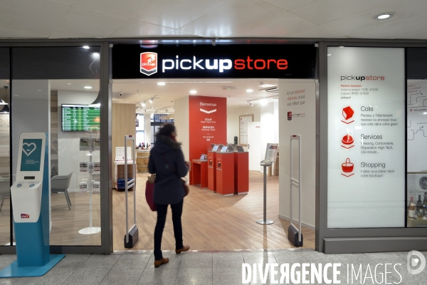 Le Pickup store de la gare Saint Lazare