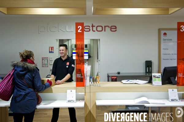 Le Pickup store de la gare Saint Lazare