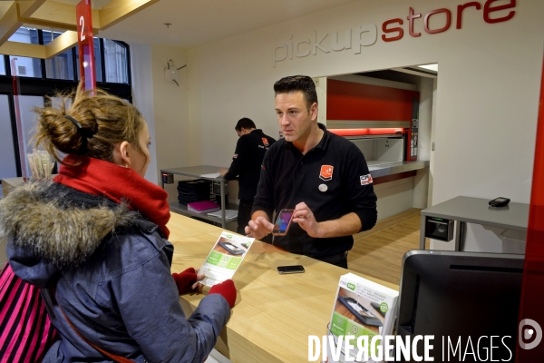 Le Pickup store de la gare Saint Lazare