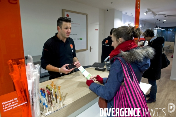 Le Pickup store de la gare Saint Lazare
