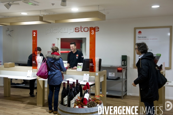 Le Pickup store de la gare Saint Lazare