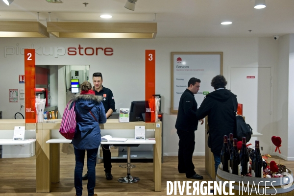 Le Pickup store de la gare Saint Lazare
