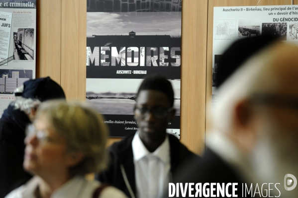 Exposition Vision des jeunes d Ile-de-France Auschwitz Birkenau .