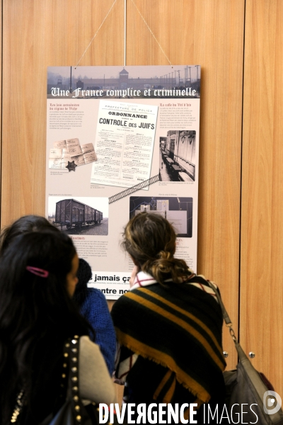 Exposition Vision des jeunes d Ile-de-France Auschwitz Birkenau .
