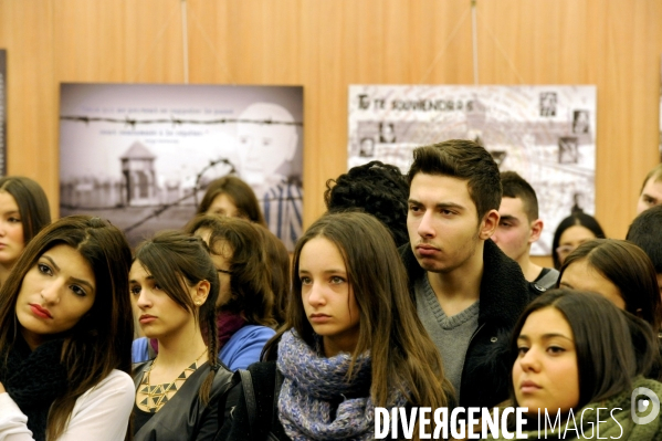 Exposition Vision des jeunes d Ile-de-France Auschwitz Birkenau .
