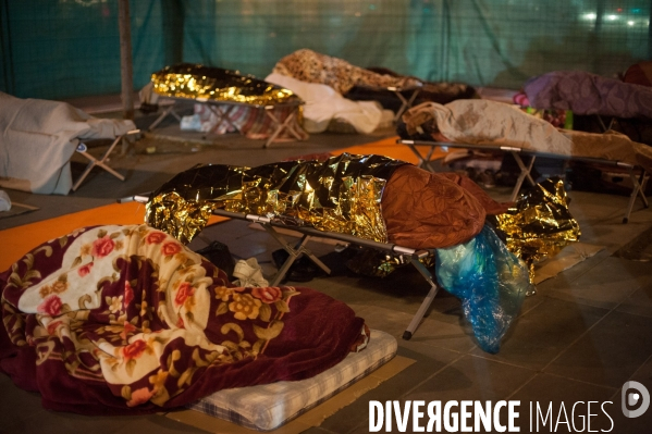 Nuit froide contre l exclusion.