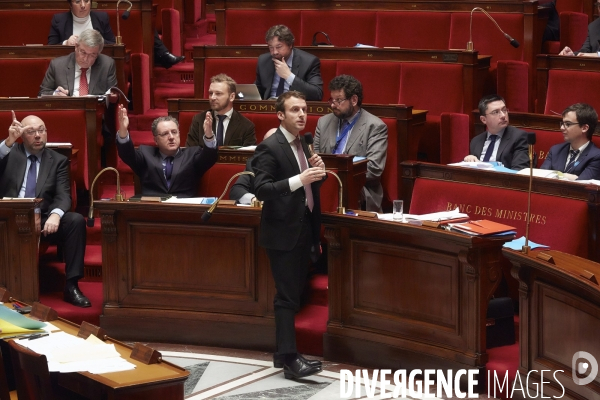 Loi Macron - Assemblée Nationale