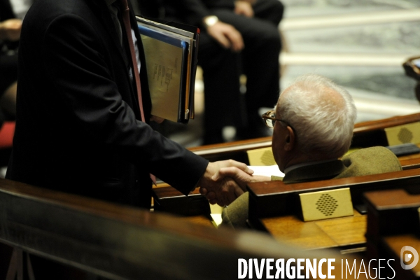 Assemblée nationale. Questions au gouvernement après les attentats.