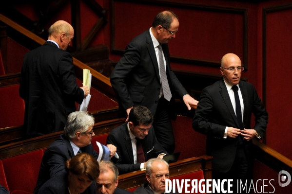 Assemblée nationale. Questions au gouvernement après les attentats.