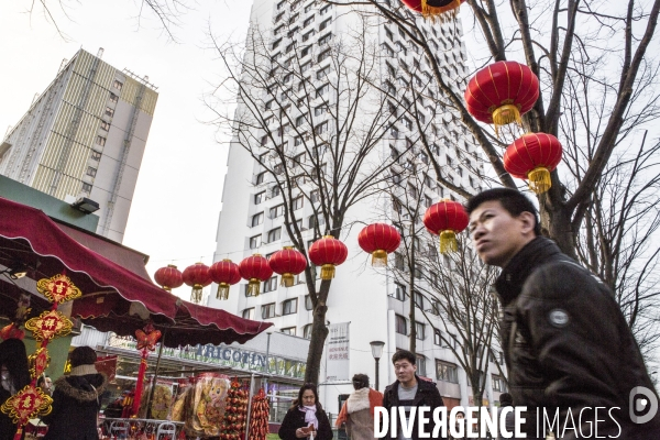 L année de la Chèvre. Nouvel An chinois 2015.