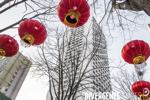 L année de la Chèvre. Nouvel An chinois 2015.