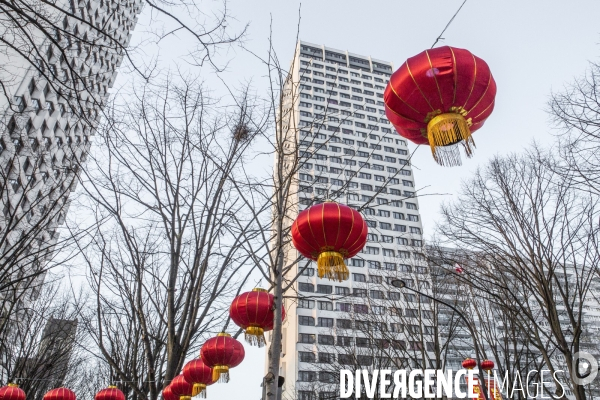 L année de la Chèvre. Nouvel An chinois 2015.