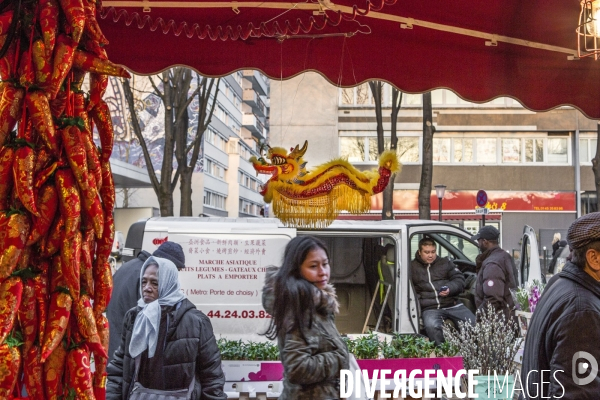 L année de la Chèvre. Nouvel An chinois 2015.