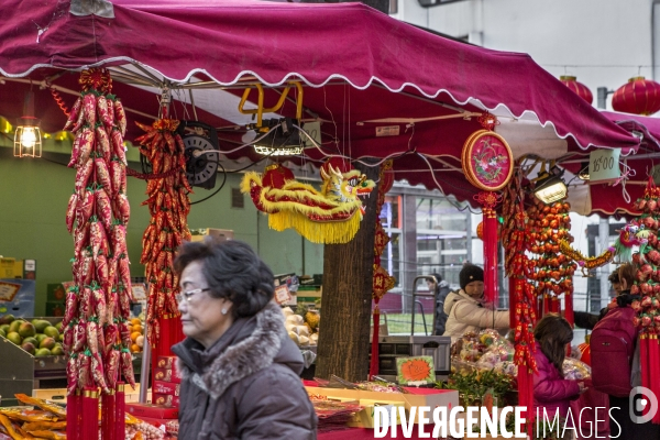 L année de la Chèvre. Nouvel An chinois 2015.