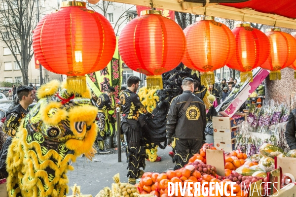 L année de la Chèvre. Nouvel An chinois 2015.