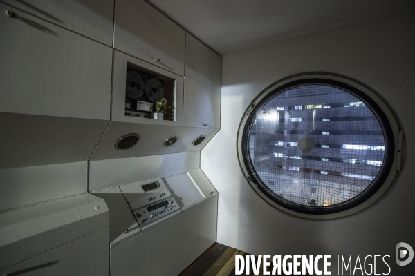 Capsule Tower à Tokyo