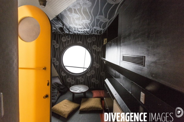 Capsule Tower à Tokyo