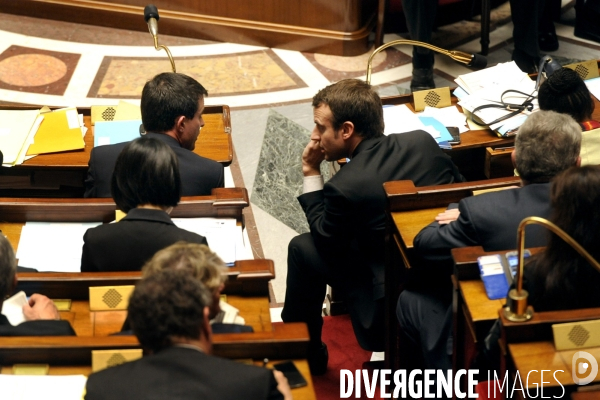 Assemblée nationale. A la veille de l utilisation de l article 49-3.