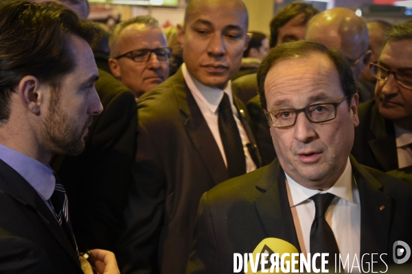 Paris Salon de l Agriculture 2015 ouverture et visite de François Hollande