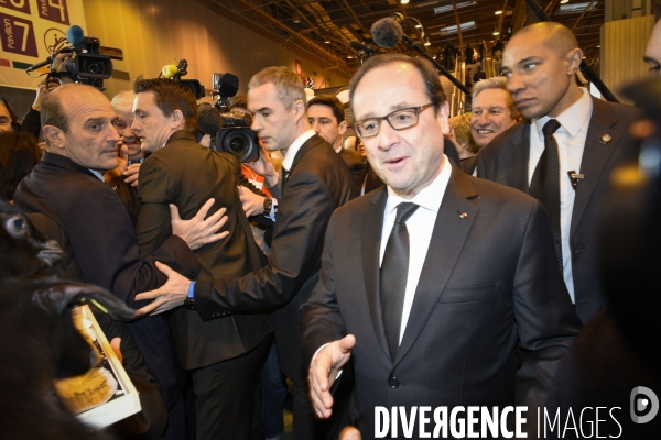 Paris Salon de l Agriculture 2015 ouverture et visite de François Hollande