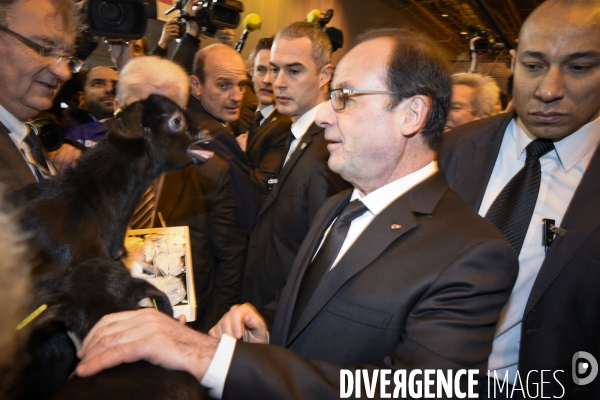Paris Salon de l Agriculture 2015 ouverture et visite de François Hollande